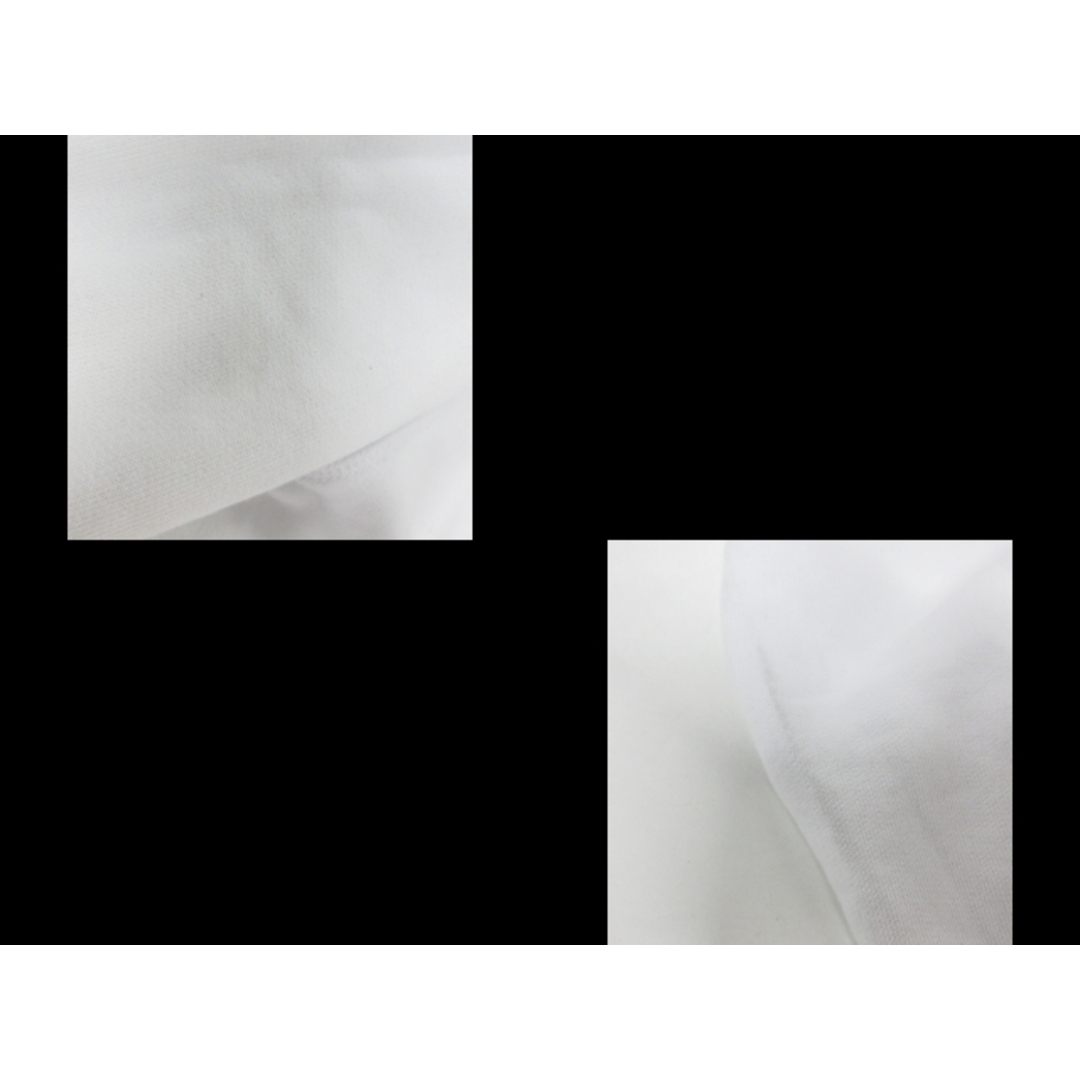 MONCLER(モンクレール)のMONCLER(モンクレール) トレーナー サイズM ユニセックス SWEATSHIRT H20918G00010 白×黒 ロゴ レディースのトップス(トレーナー/スウェット)の商品写真