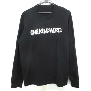 サカイ(sacai)のSacai(サカイ) 長袖Tシャツ サイズ2 M メンズ - 23-0467S 黒 ONEKINDWORD/クルーネック(Tシャツ/カットソー(七分/長袖))