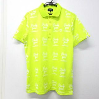 パーリーゲイツ(PEARLY GATES)のPEARLY GATES(パーリーゲイツ) 半袖ポロシャツ サイズ5 XL メンズ美品  - イエロー×白(ポロシャツ)