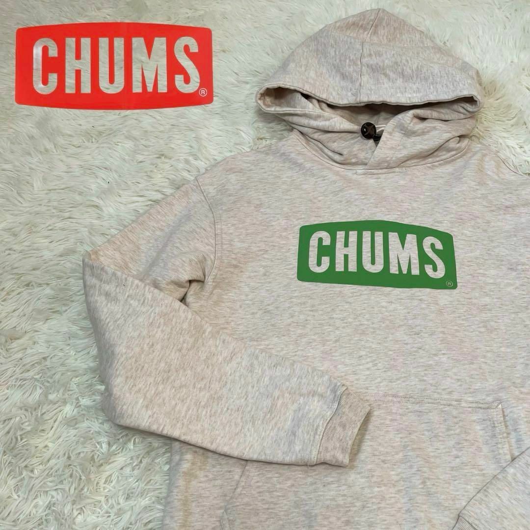 CHUMS(チャムス)のCHUMS チャムス スウェット　パーカー　ロゴ　メンズS メンズのトップス(パーカー)の商品写真