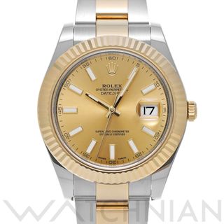 ロレックス(ROLEX)の中古 ロレックス ROLEX 116333 ランダムシリアル シャンパン メンズ 腕時計(腕時計(アナログ))