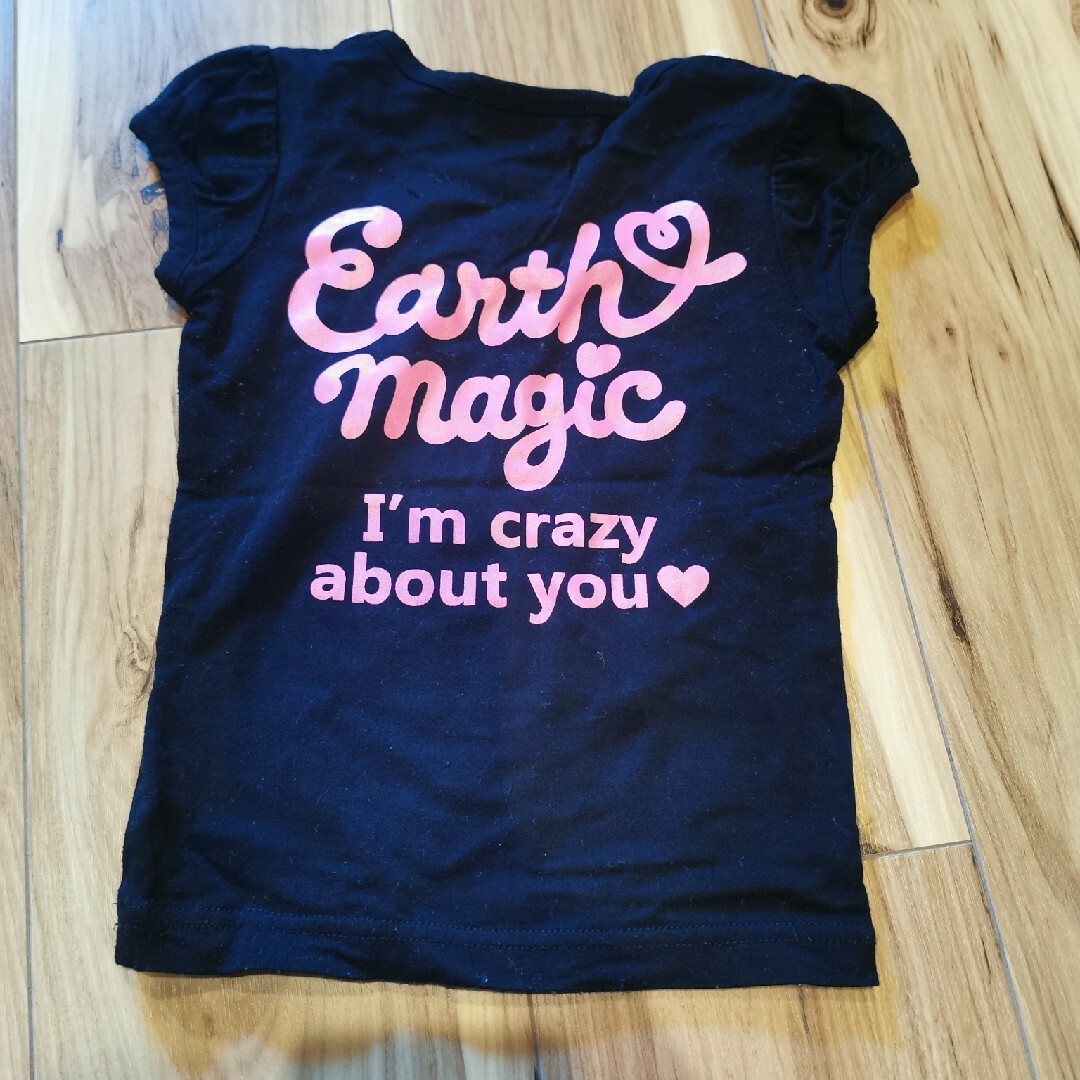 EARTHMAGIC(アースマジック)のアースマジック Tシャツ 100 キッズ/ベビー/マタニティのキッズ服女の子用(90cm~)(Tシャツ/カットソー)の商品写真