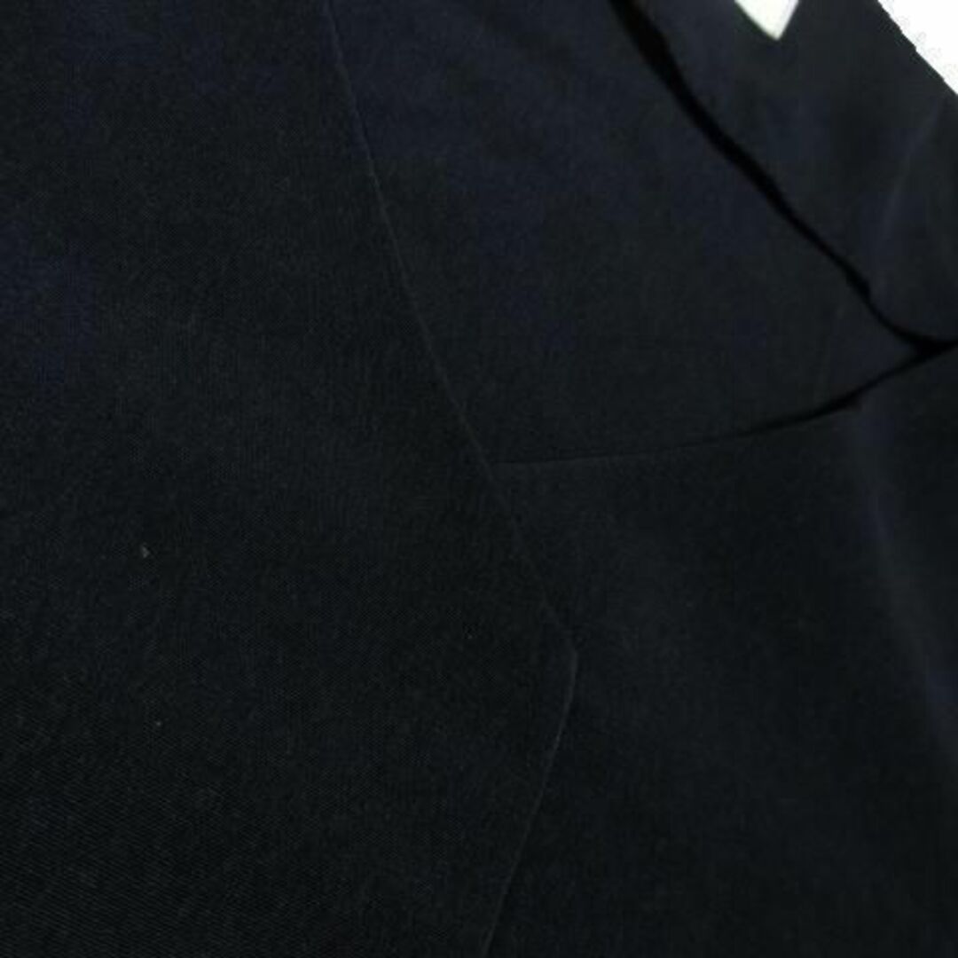 DRESKIP(ドレスキップ)のドレスキップ 七分袖ブラウス Vネック M 紺 ネイビー 220825AO14A レディースのトップス(シャツ/ブラウス(長袖/七分))の商品写真