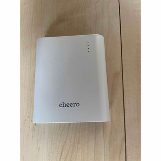 【美品】モバイルバッテリーcheero CHE-059(バッテリー/充電器)