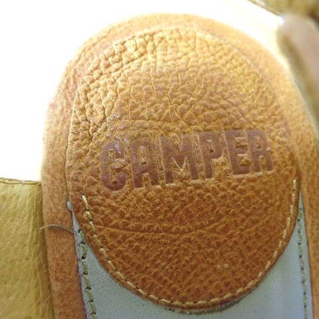 CAMPER(カンペール)のカンペール CAMPER サンダル ハイヒール レザー 37 黄色 23.5cm レディースの靴/シューズ(サンダル)の商品写真