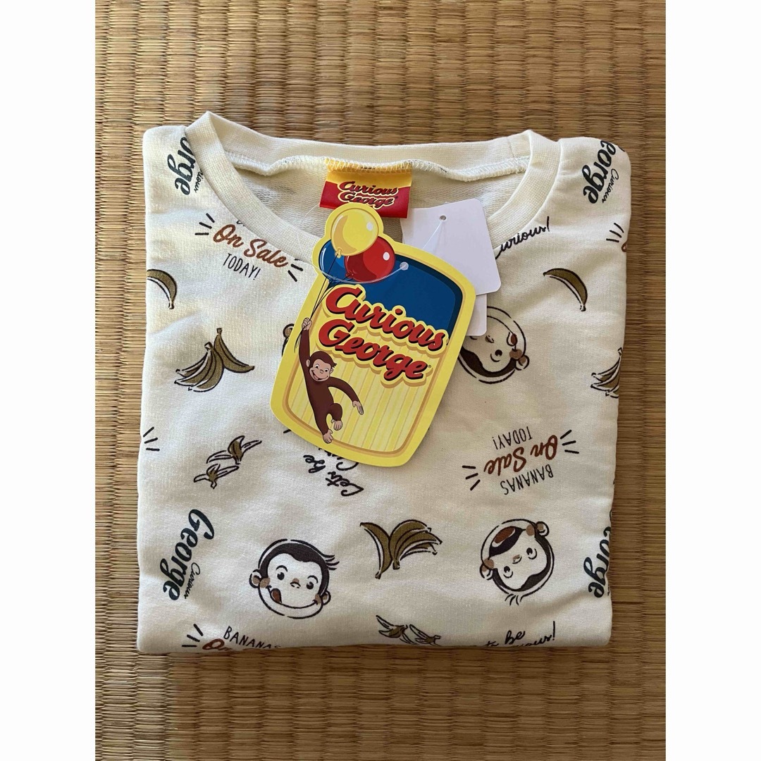 しまむら(シマムラ)のTシャツ　おさるのジョージ　120 キッズ/ベビー/マタニティのキッズ服男の子用(90cm~)(Tシャツ/カットソー)の商品写真