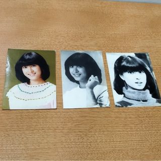 河合奈保子　写真3枚レア(女性タレント)