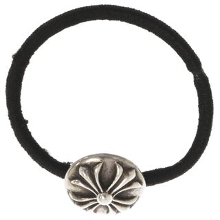 クロムハーツ(Chrome Hearts)のCHROME HEARTS クロムハーツ HAIRBAND CROSS CH オールドモデル クロスボールボタンヘアゴム シルバーコンチョ(その他)