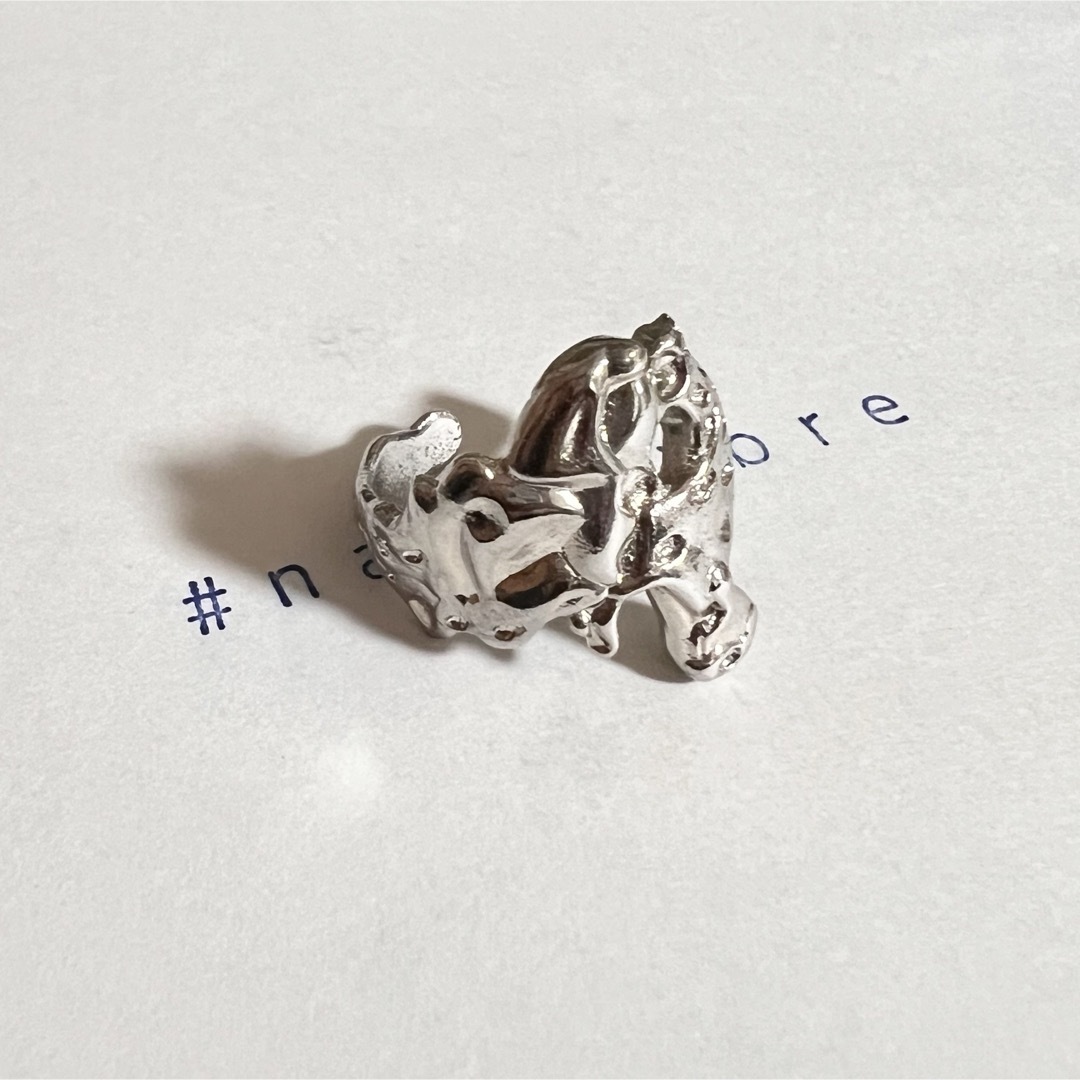 シルバーリング 925 銀 凸凹 溶岩 ラバストーン アシンメトリー 韓国 指輪 メンズのアクセサリー(リング(指輪))の商品写真