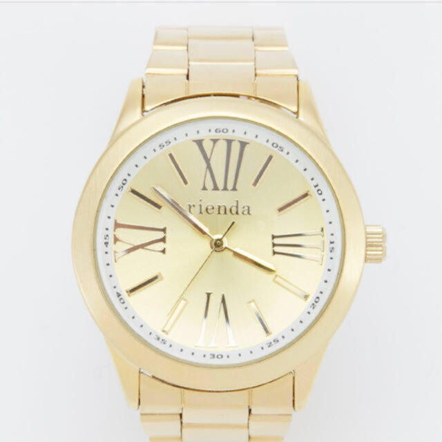 rienda(リエンダ)のあいゆ様専用★ゴールドクロノウォッチ★rienda レディースのファッション小物(腕時計)の商品写真