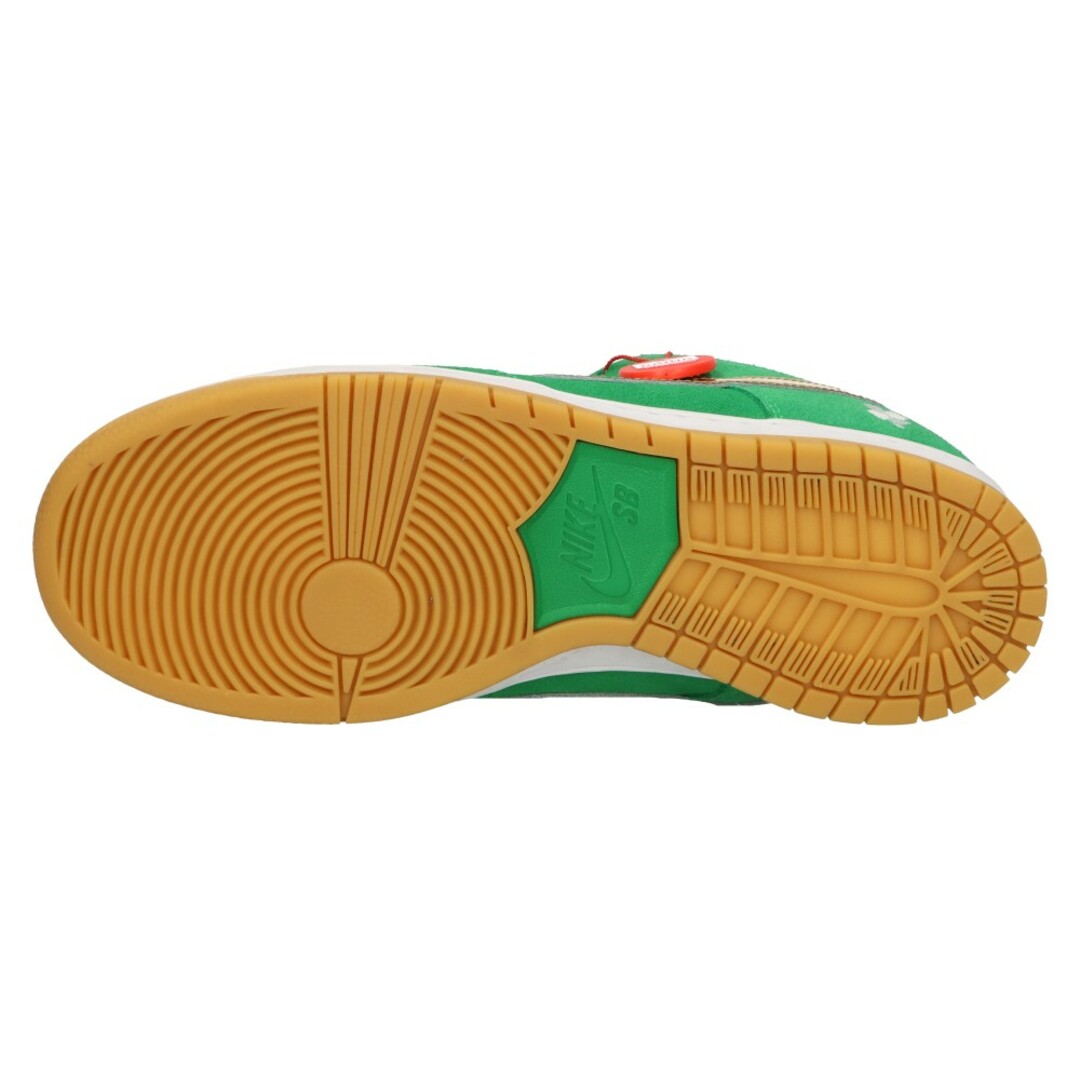 NIKE(ナイキ)のNIKE SB ナイキエスビー DUNK LOW PRO St. Patrick's Day/Shamroc エスビー ダンク セントパトリックデー ローカットスニーカー グリーン US9.5/27.5cm BQ6817-303 メンズの靴/シューズ(スニーカー)の商品写真