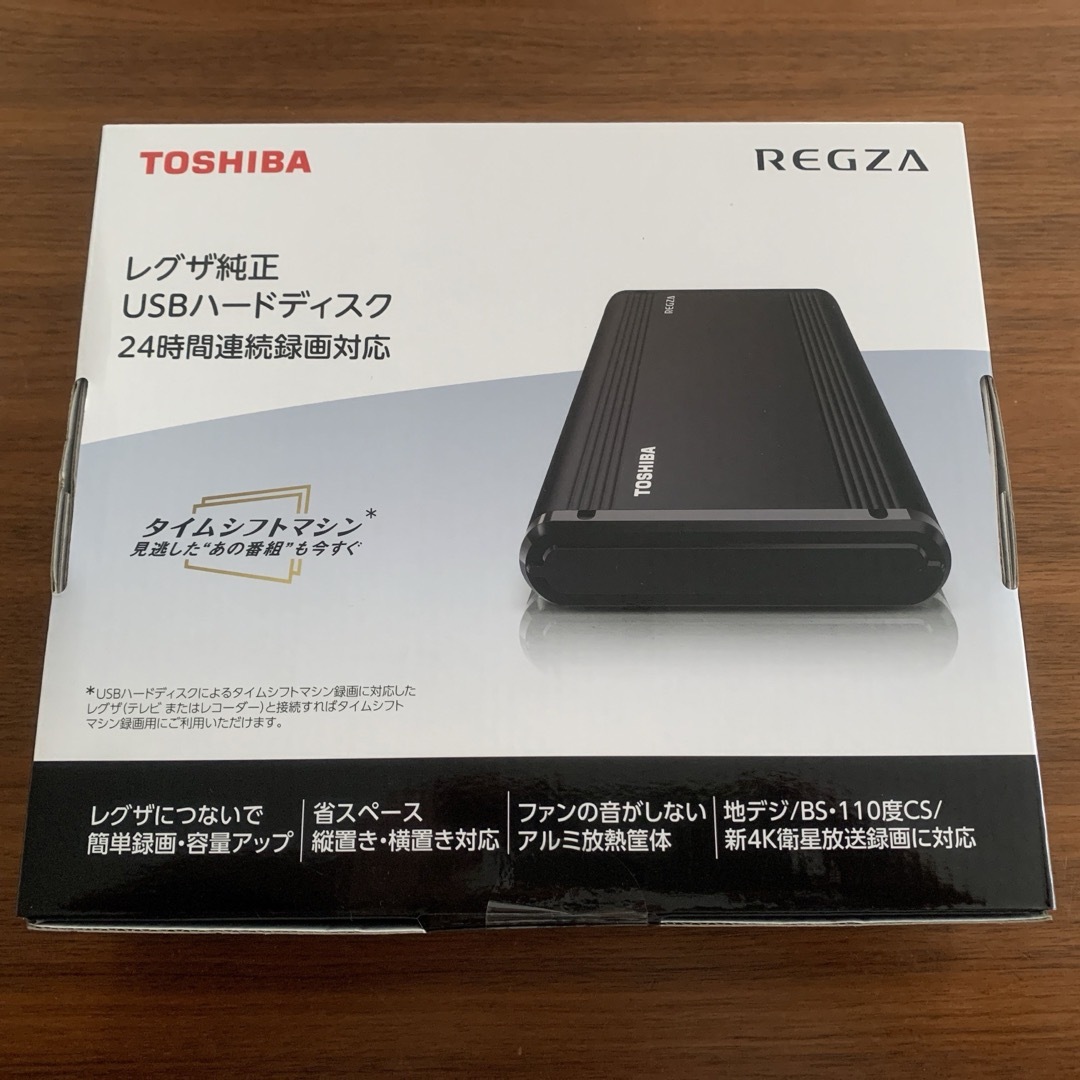 東芝(トウシバ)のTOSHIBA USBハードディスク THD-400V3 スマホ/家電/カメラのPC/タブレット(PC周辺機器)の商品写真