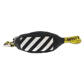 OFF-WHITE オフホワイト BINDER NYLON FANNYPACK ナイロン ウエストバッグ ポーチ ブラック