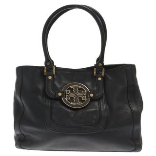 トリーバーチ(Tory Burch)のTORY BURCH トリー バーチ レザーハンドバッグ トートバッグ ブラック/ゴールド(その他)