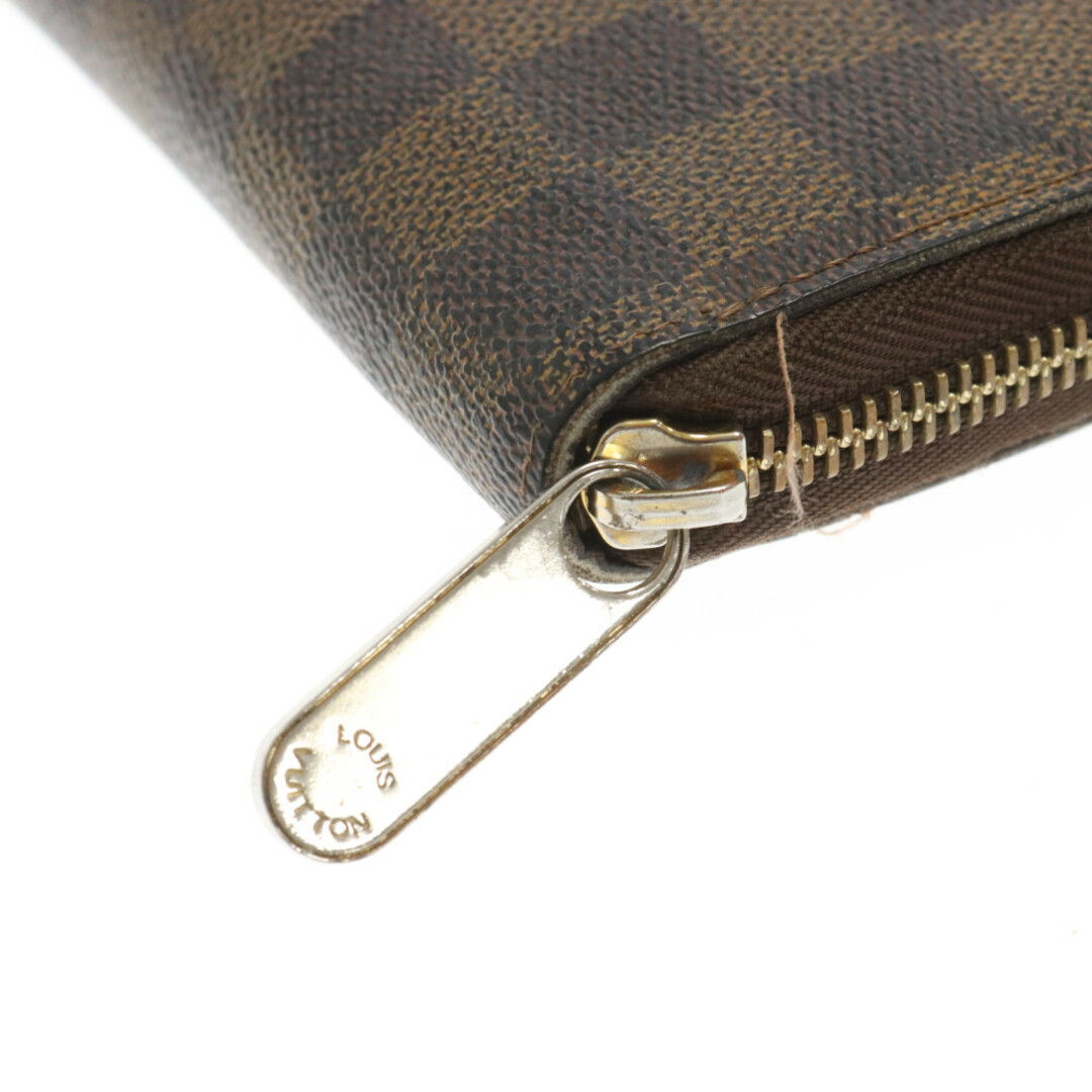 LOUIS VUITTON(ルイヴィトン)のLOUIS VUITTON ルイヴィトン ジッピーウォレット ダミエ ラウンドジップ ロングウォレット 長財布 ブラウン M41661 メンズのファッション小物(長財布)の商品写真