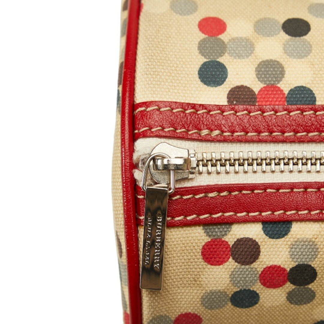 BURBERRY(バーバリー)のバーバリー ブルーレーベル ドット柄 ハンドバッグ ミニボストンバッグ コットン レディース BURBERRY 【222-41933】 レディースのバッグ(ハンドバッグ)の商品写真