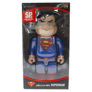 メディコムトイ(MEDICOM TOY)のMEDICOM TOY メディコムトイ BE@RBRICK SUPERMAN 400% ベアブリック DCコミック ハッピーくじ SP賞 スーパーマン フィギュア 人形 ブルー/レッド(その他)