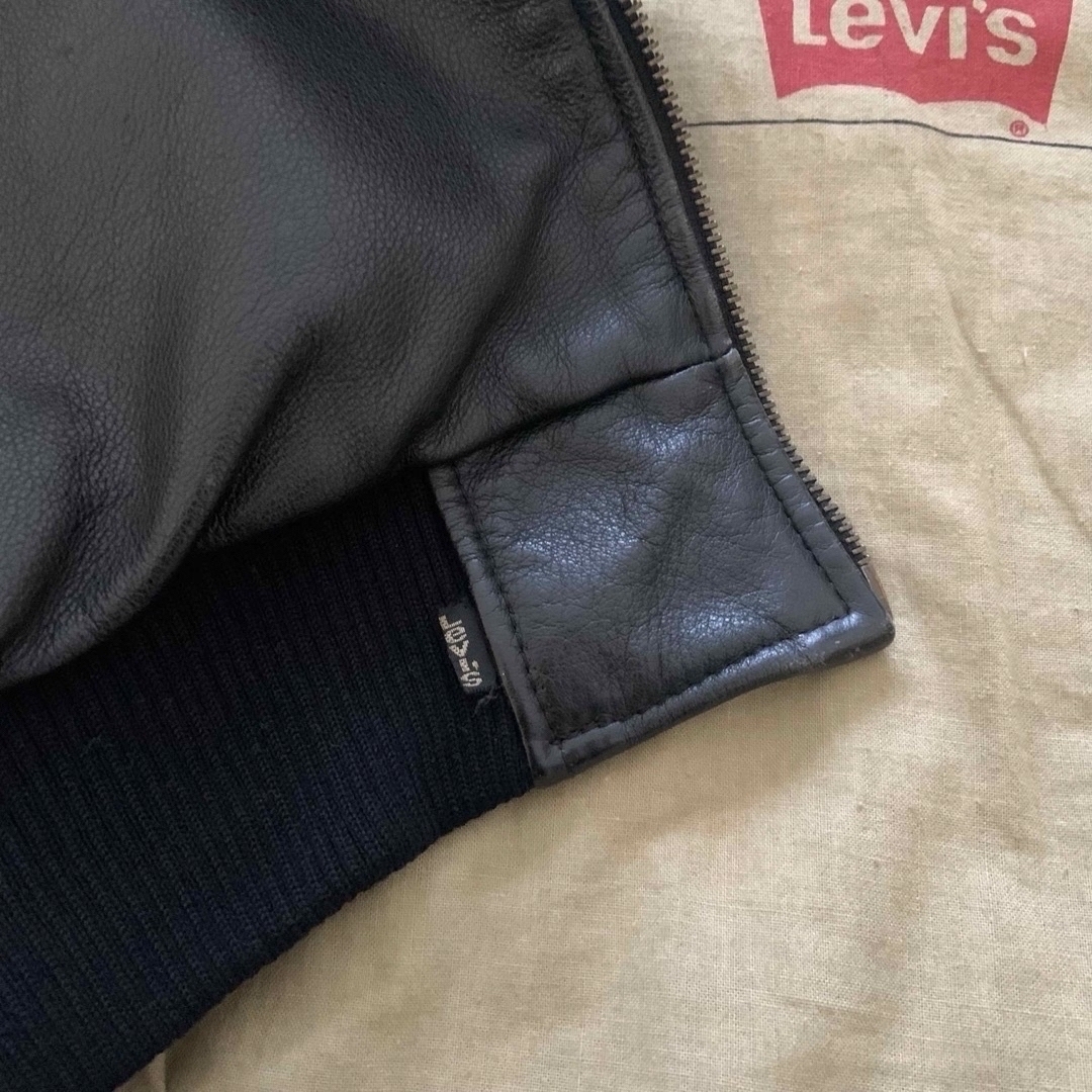 Levi's(リーバイス)の90s Levis リーバイス レザー ジャケット ブルゾン メンズのジャケット/アウター(レザージャケット)の商品写真