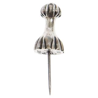 クロムハーツ(Chrome Hearts)のCHROME HEARTS クロムハーツ PUSH PIN クロスボールプッシュピン 画鋲 シルバー(その他)