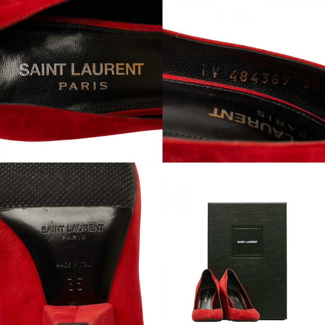 Saint Laurent(サンローラン)のサンローラン パンプス ポインテッドトゥ サイズ：35 スウェード レディース SAINT LAURENT 【1-0142277】 レディースの靴/シューズ(ハイヒール/パンプス)の商品写真