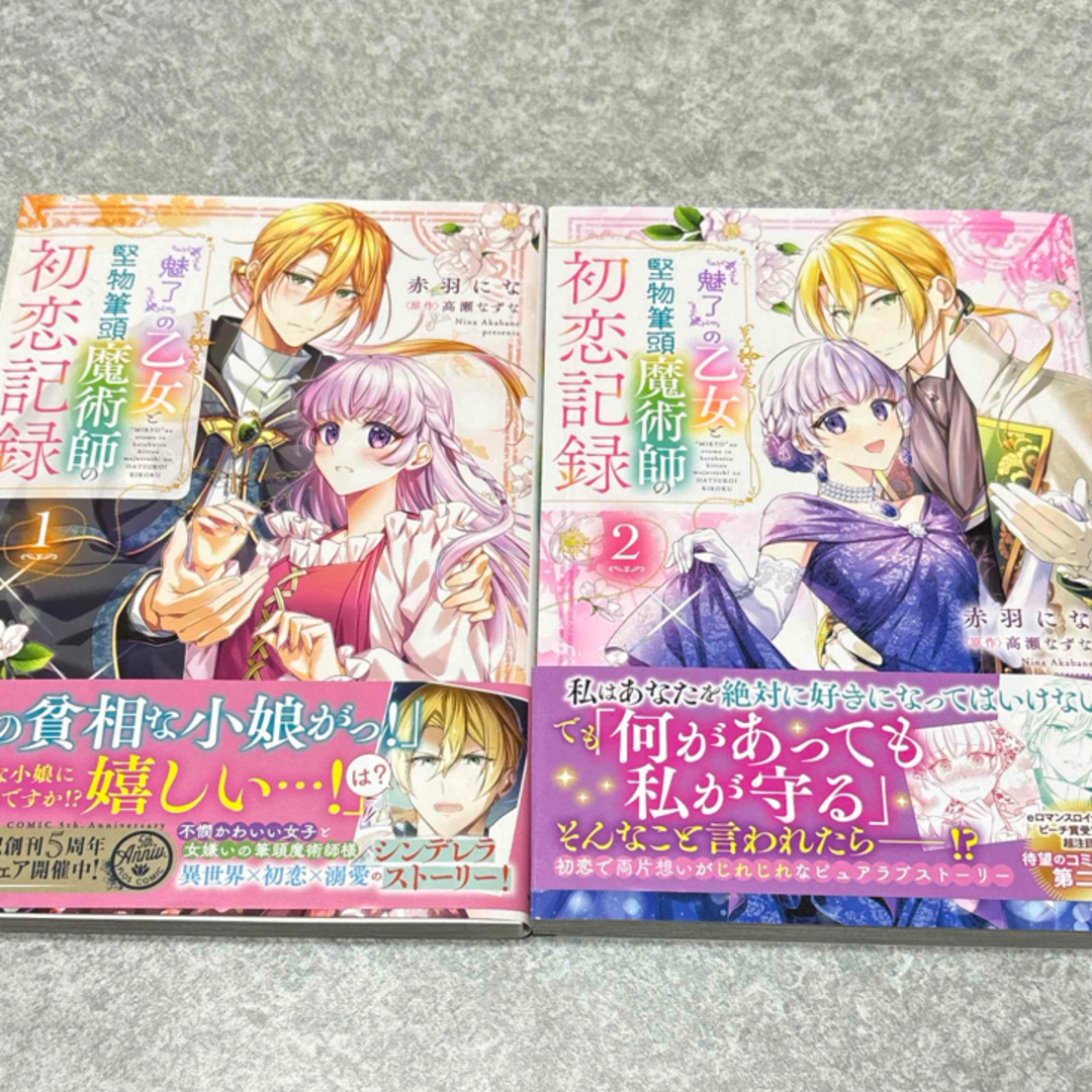 角川書店(カドカワショテン)の『魅了』の乙女と堅物筆頭魔術師の初恋記録 エンタメ/ホビーの漫画(少女漫画)の商品写真