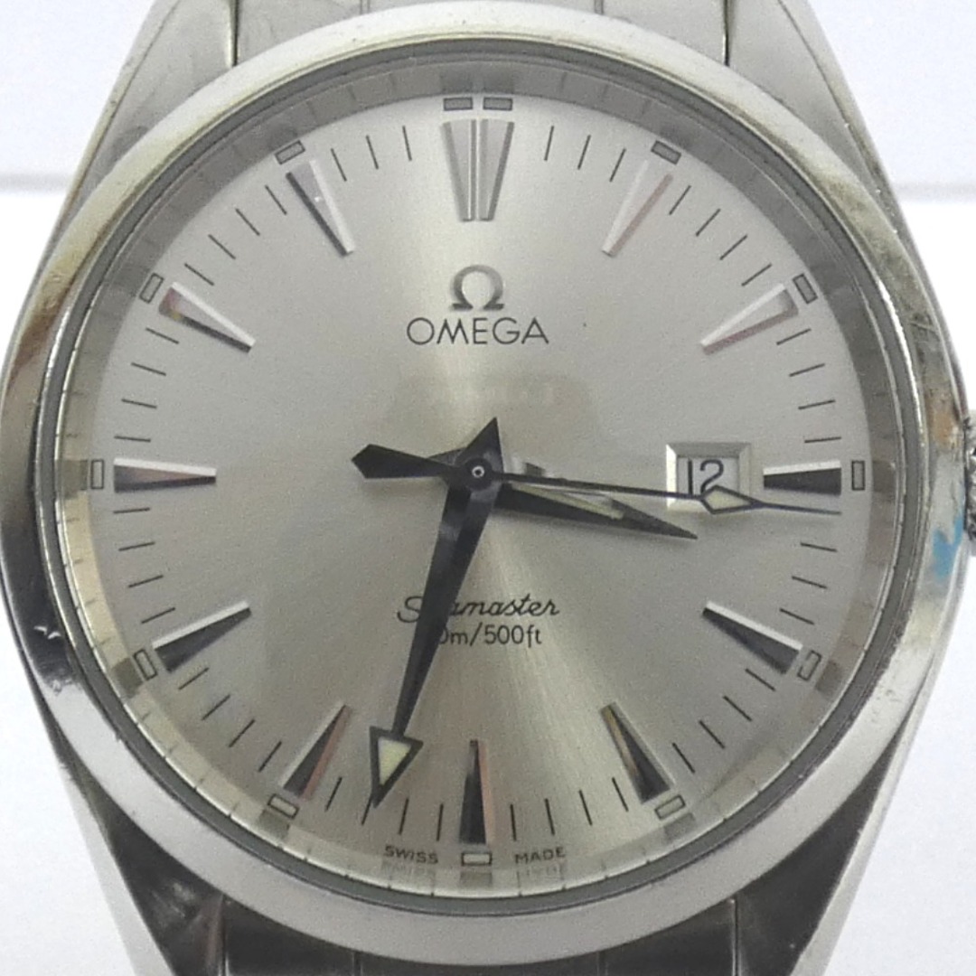 OMEGA(オメガ)のオメガ 腕時計 Seamaster Aqua Terra シーマスター アクアテラ 2517.30 シルバー Dz787771 中古 メンズの時計(腕時計(アナログ))の商品写真