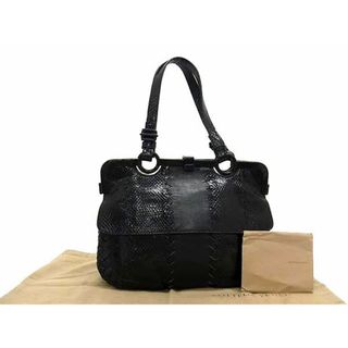 ボッテガヴェネタ(Bottega Veneta)の■極上■本物■美品■ BOTTEGA VENETA ボッテガヴェネタ イントレチャート パイソン スティングレイ ガルーシャ ハンドバッグ AZ0658(ショルダーバッグ)