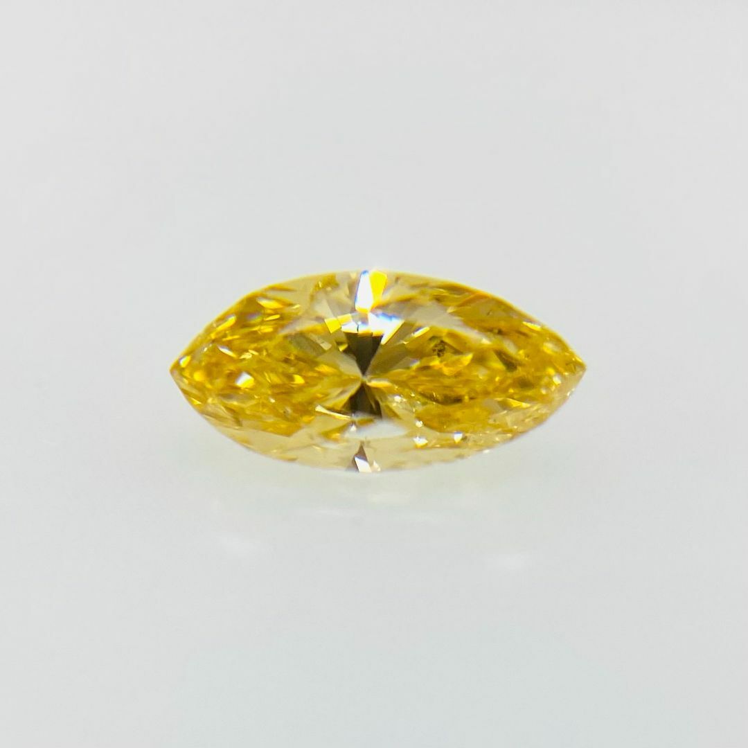 FANCY INTENSE ORANGY YELLOW 0.174ct MQ レディースのアクセサリー(その他)の商品写真