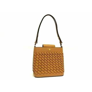 トリーバーチ(Tory Burch)の■新品■未使用■ TORY BURCH トリーバーチ レザー 編み込み クロスボディ ショルダーバッグ レディース ブラウン系 FA1109(ハンドバッグ)