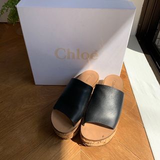 クロエ(Chloe)のChloe クロエ　ウェッジソール　サンダル　カミーユ(サンダル)