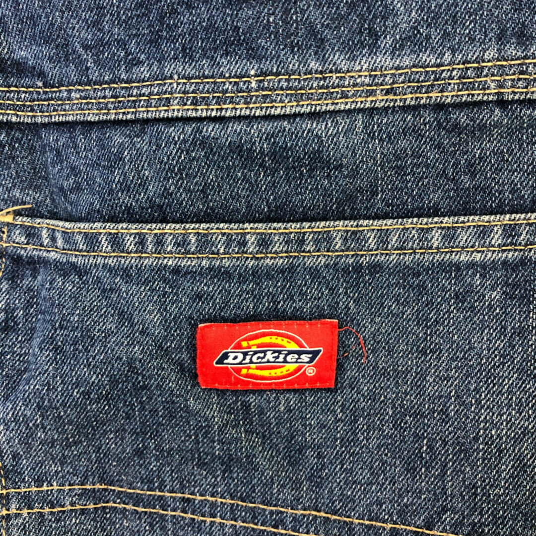 Dickies(ディッキーズ)のDickies ディッキーズ ペインター デニムパンツ ボトムス アメカジ ワーク ブルー (メンズ 34) 中古 古着 Q0066 メンズのパンツ(デニム/ジーンズ)の商品写真