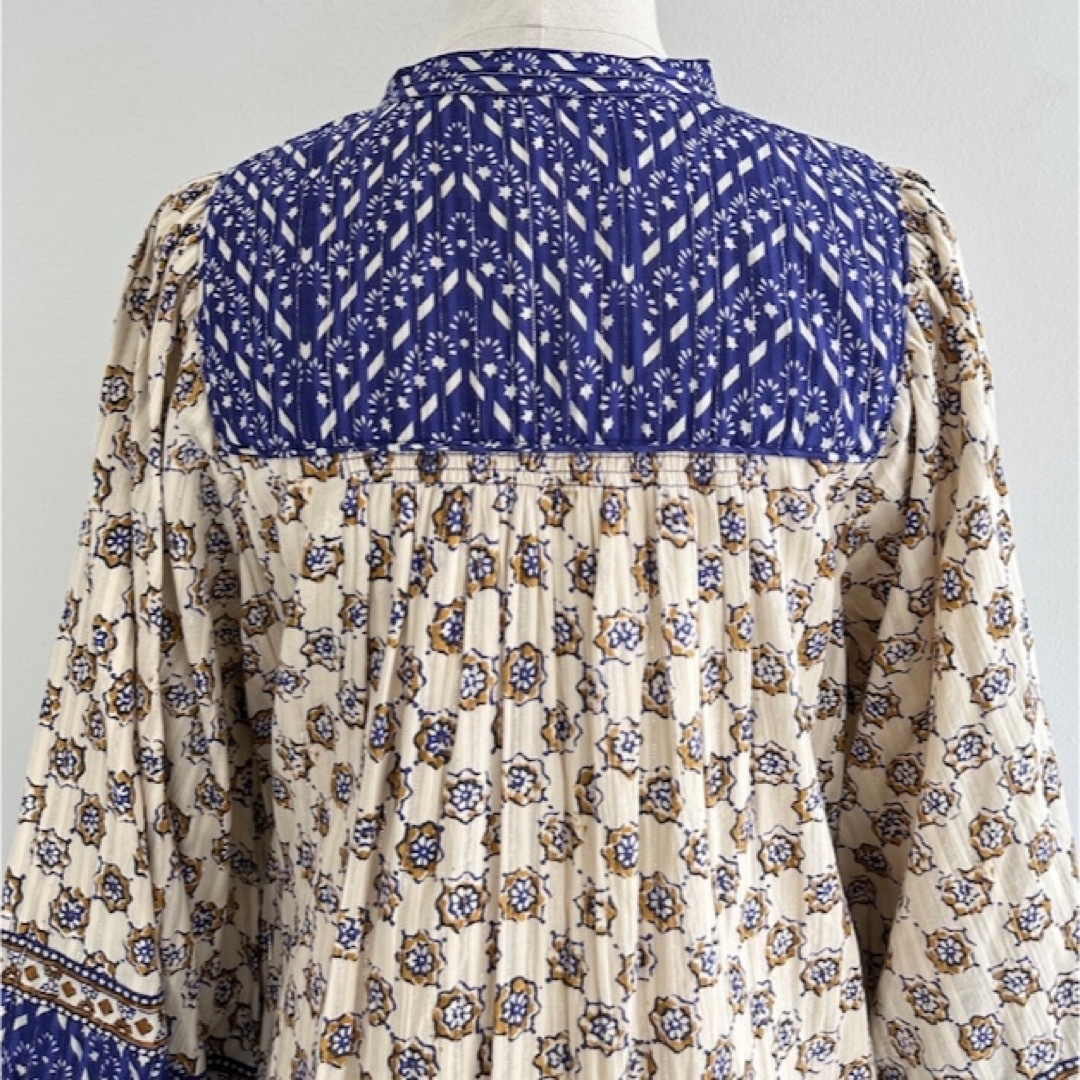 Sara Mallika(サラマリカ)のサラマリカ Cotton Kika Ethnic Print Dress レディースのワンピース(ロングワンピース/マキシワンピース)の商品写真