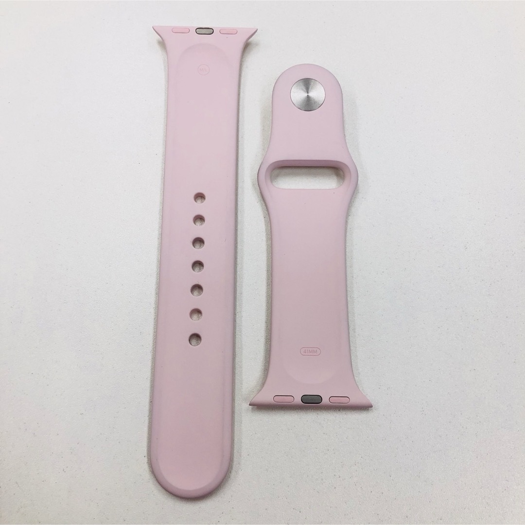 Apple Watch(アップルウォッチ)のApple Watch 41mm M/L アップルウォッチ ピンク バンド スマホ/家電/カメラのスマートフォン/携帯電話(その他)の商品写真