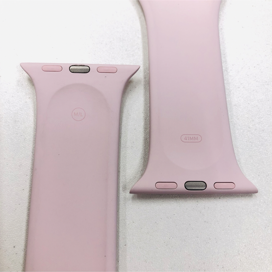 Apple Watch(アップルウォッチ)のApple Watch 41mm M/L アップルウォッチ ピンク バンド スマホ/家電/カメラのスマートフォン/携帯電話(その他)の商品写真