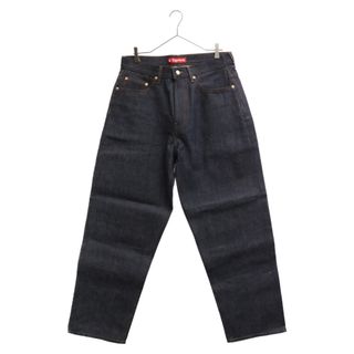 シュプリーム(Supreme)のSUPREME シュプリーム 24SS Rigid Baggy Selvedge Jean リジッド バギー ジーンズ デニムパンツ インディゴ(デニム/ジーンズ)