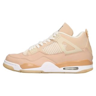 ナイキ(NIKE)のNIKE ナイキ WMNS AIR JORDAN 4 RETRO SHIMMER ウィメンズ エアジョーダン 4 シマー ハイカットスニーカー ベージュ US11.5/28.5cm DJ0675-200(スニーカー)