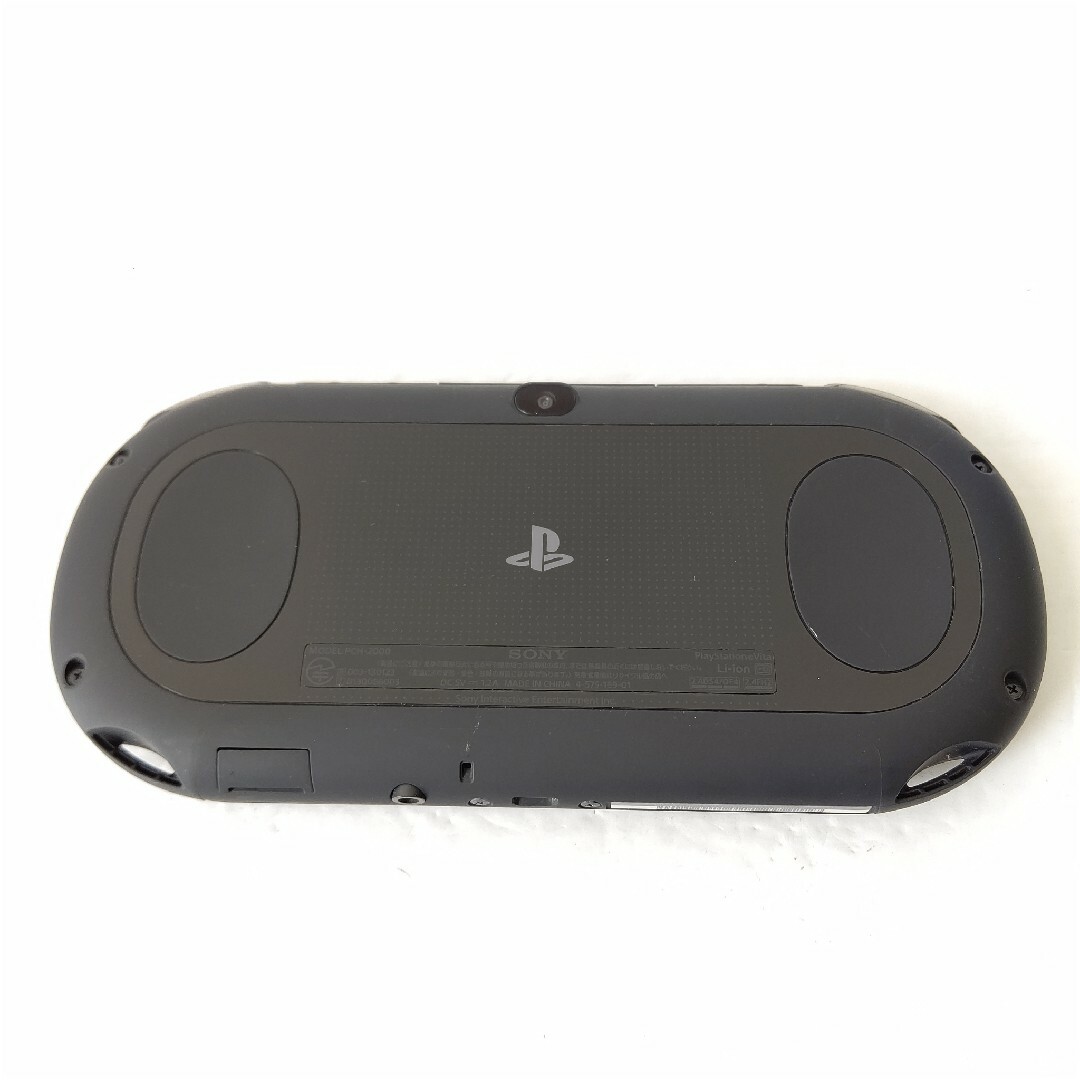 PlayStation Vita(プレイステーションヴィータ)のソニー　PSvita pch2000 ブラック　画面極美品　一式セット エンタメ/ホビーのゲームソフト/ゲーム機本体(携帯用ゲーム機本体)の商品写真