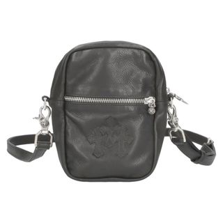 クロムハーツ(Chrome Hearts)のCHROME HEARTS クロムハーツ TAKA MINI LTHR タカミニ セメタリークロスパッチレザーショルダーバッグ ブラック(ショルダーバッグ)