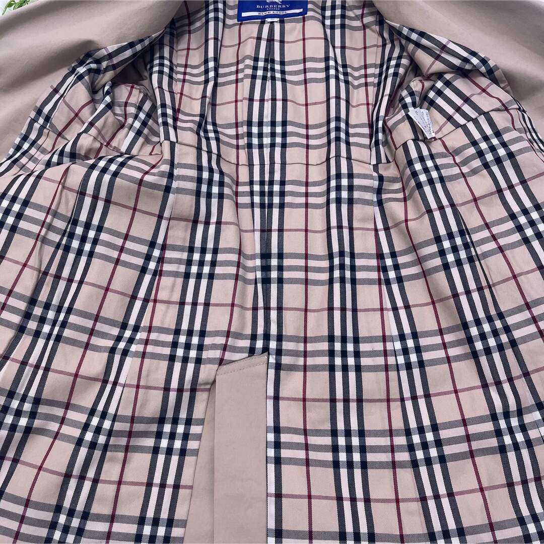 BURBERRY BLUE LABEL(バーバリーブルーレーベル)のBURBERRY バーバリーブルーレーベルハイウエストトレンチ コート ベルト レディースのジャケット/アウター(トレンチコート)の商品写真