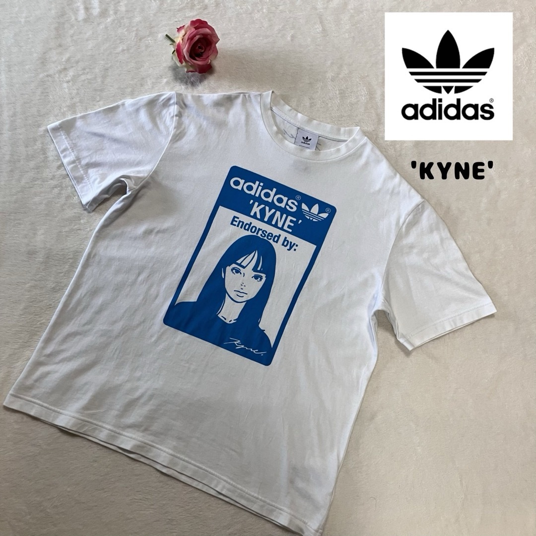 【送料込み★】adidas × KYNE コラボTシャツ 希少2XLサイズ