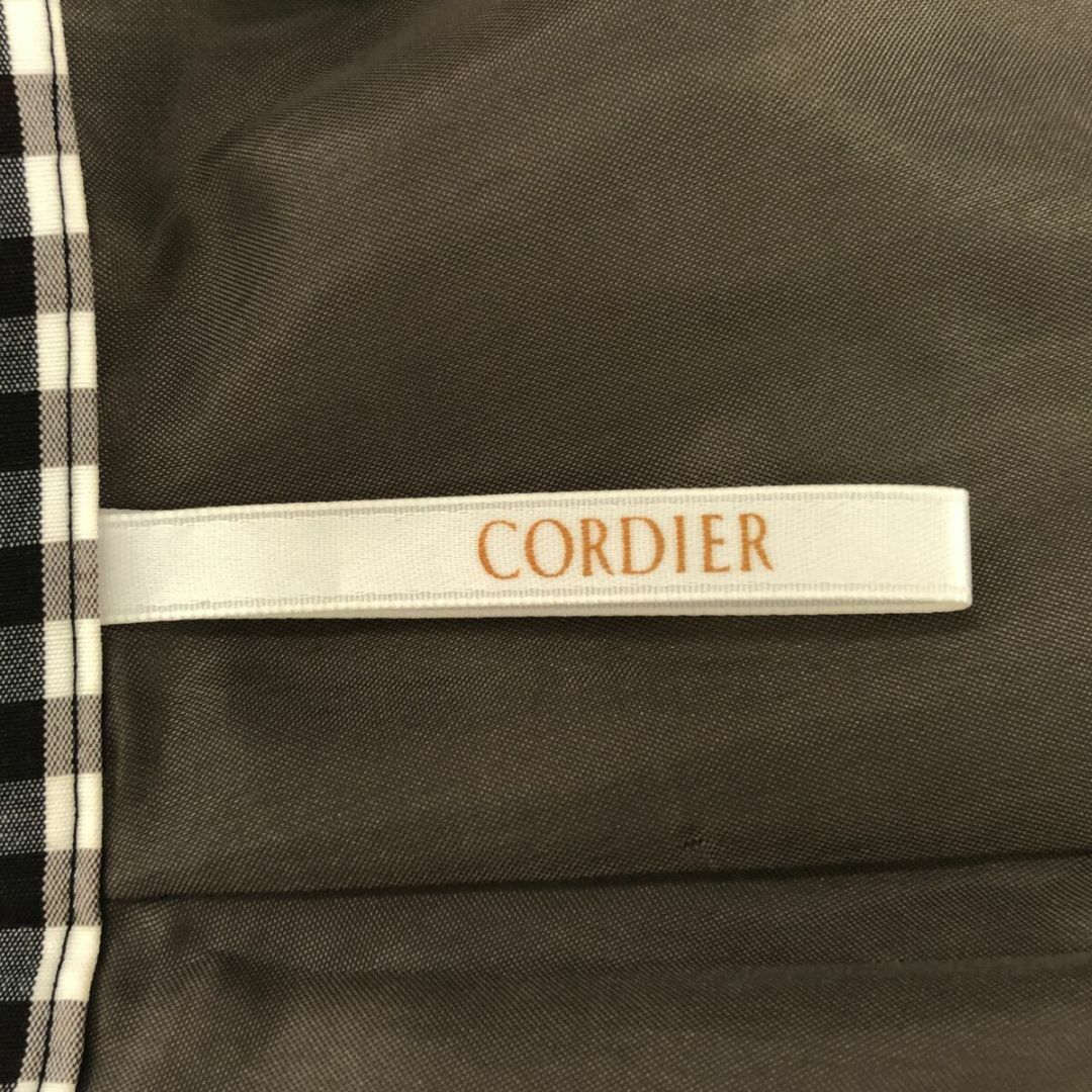 CORDIER(コルディア)の美品 CORDIER コルディア スカート チェック柄 42 日本製 レディースのスカート(ひざ丈スカート)の商品写真