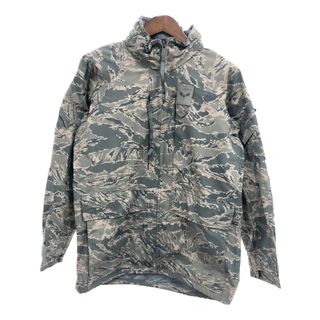 米軍実物 U.S.AIRFORCE APECS GORE-TEX パーカー ジャケット アウター 防水 ミリタリー ABUカモ (メンズ SMALL-SHORT) 中古 古着 Q0235(その他)