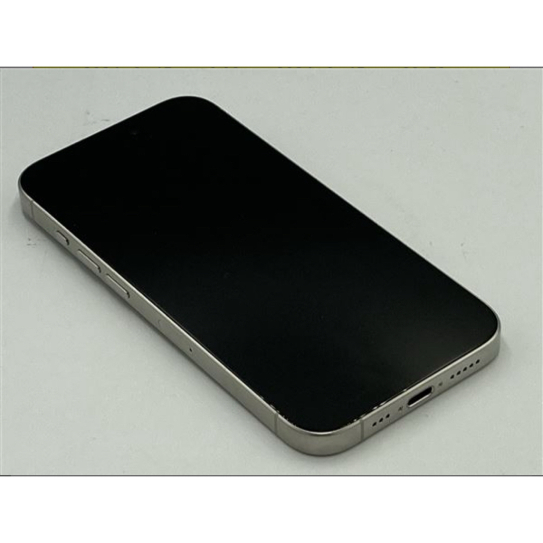 Apple(アップル)のiPhone15 Pro[512GB] SIMフリー ホワイトチタニウム スマホ/家電/カメラのスマートフォン/携帯電話(スマートフォン本体)の商品写真