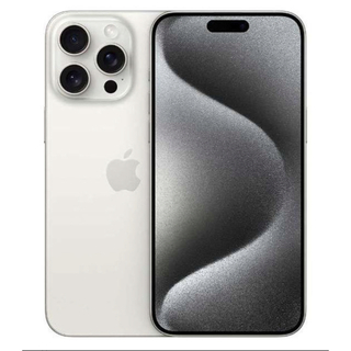 アップル(Apple)のiPhone15 Pro[512GB] SIMフリー ホワイトチタニウム(スマートフォン本体)
