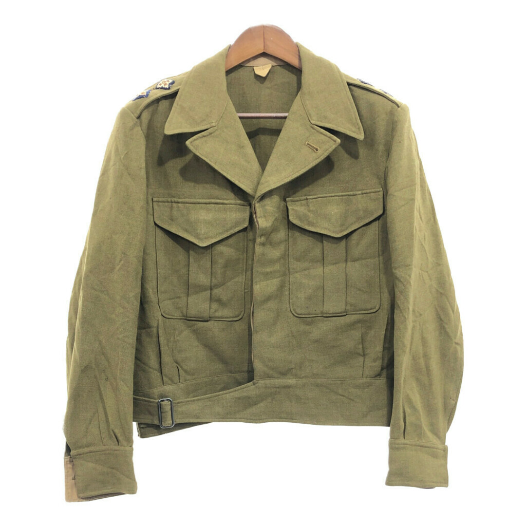 50s 抜き取ら フランス軍 ウール ライナー ジャケット カーキ 40 50s 抜き取ら フランス軍 ウール ライナー ジャケット カーキ 40