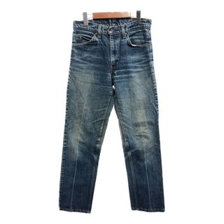 リーバイス(Levi's)の80年代 USA製 Levi's リーバイス 20505-0217 デニムパンツ ボトムス アメカジ ブルー (メンズ W31 L31) 中古 古着 Q0258(デニム/ジーンズ)