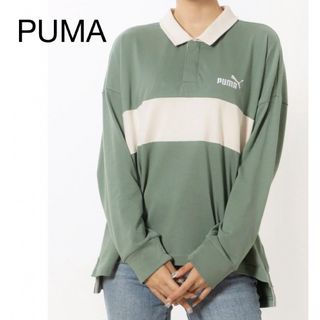 プーマ(PUMA)のPUMA プーマ レディース  Tシャツ 長袖 ポロシャツ(ポロシャツ)