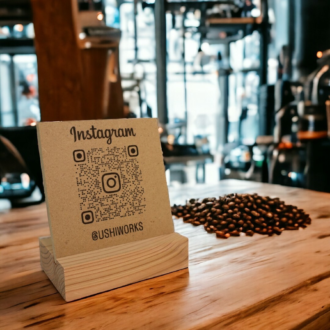 スタンドディスプレイ製作します☆ QRコード サロン 看板 スタンドディスプレイ製作します☆ QRコード サロン 看板