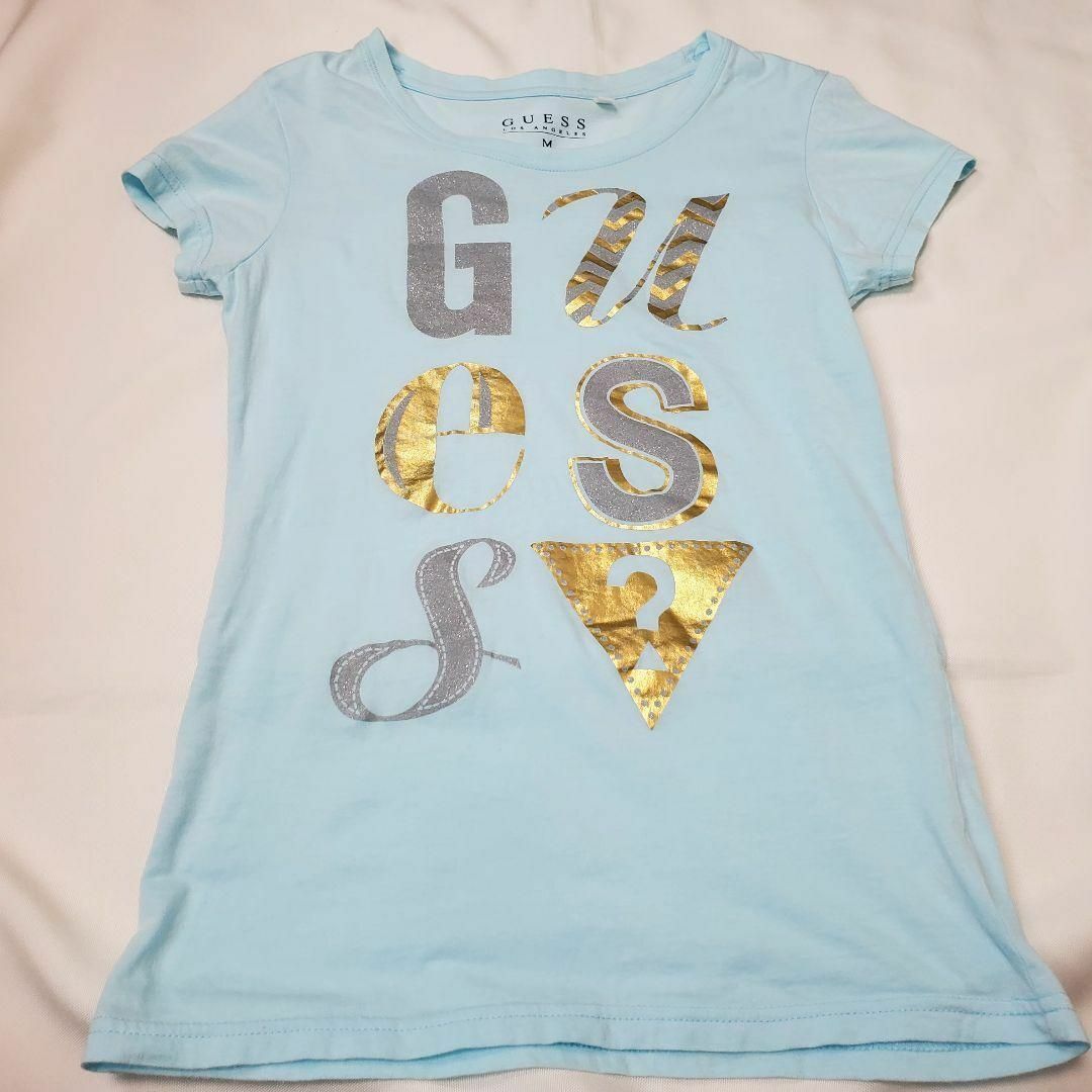 GUESS(ゲス)のゲスGUESS(M)半袖ロゴプリントTシャツ レディースのトップス(Tシャツ(半袖/袖なし))の商品写真