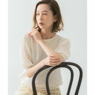 URBAN RESEARCH ROSSO - 美品　アーバンリサーチロッソ　春夏　ドッキングプリーツスリーブプルオーバー